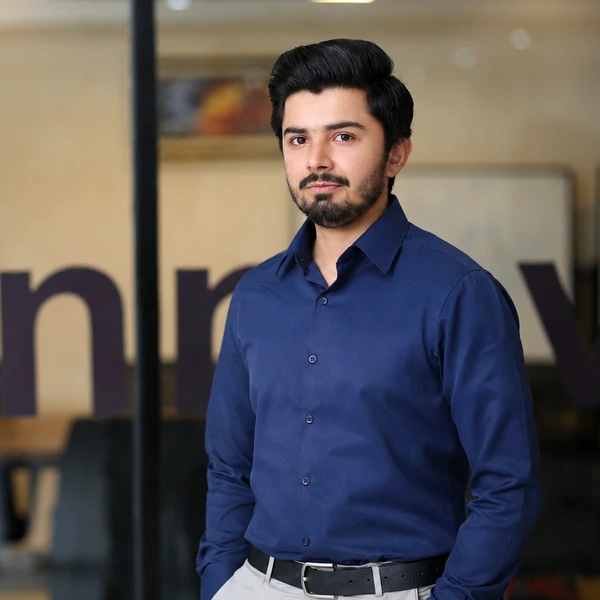 Zain Haroon at work
